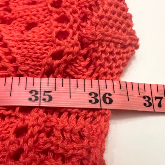 Eight Eight Eight Womens 2X Crochet 
Oversized Tunic beach pool coverup - Picture 5 of 7